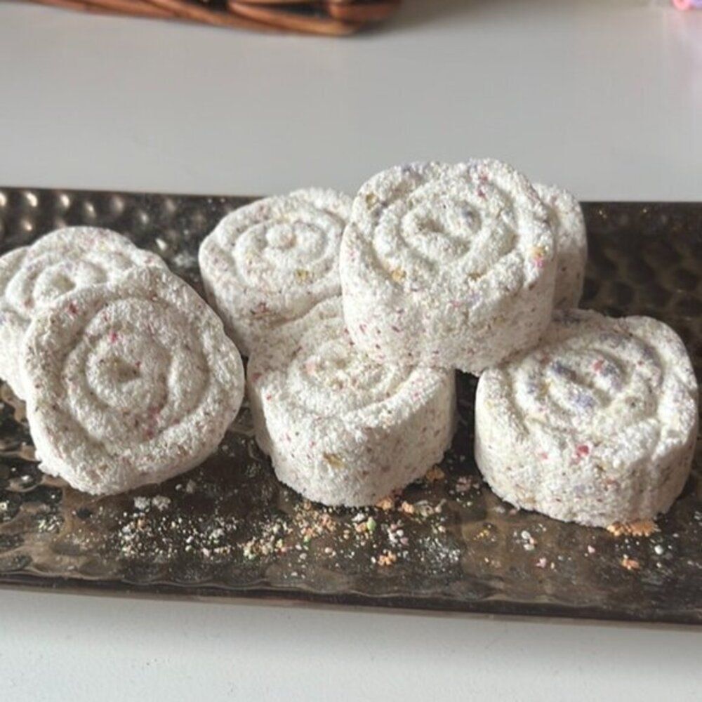 handcrafted hydrating premium bath bombs "spa refresh" bath bombs/foot soak